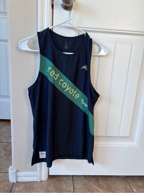 Tracksmith Navy Singlet